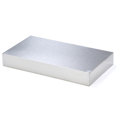 Brayden Studio Dorfman Stainless Steel Floating Shelf Wayfair Dorfman Stainless Steel Floating Shelf