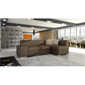 Ecksofa Vicenza mit Bettfunktion von Home & Haus