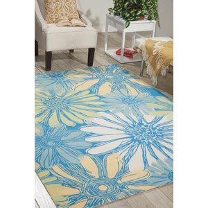 Galina Blue Indoor/OutdoorArea Rug