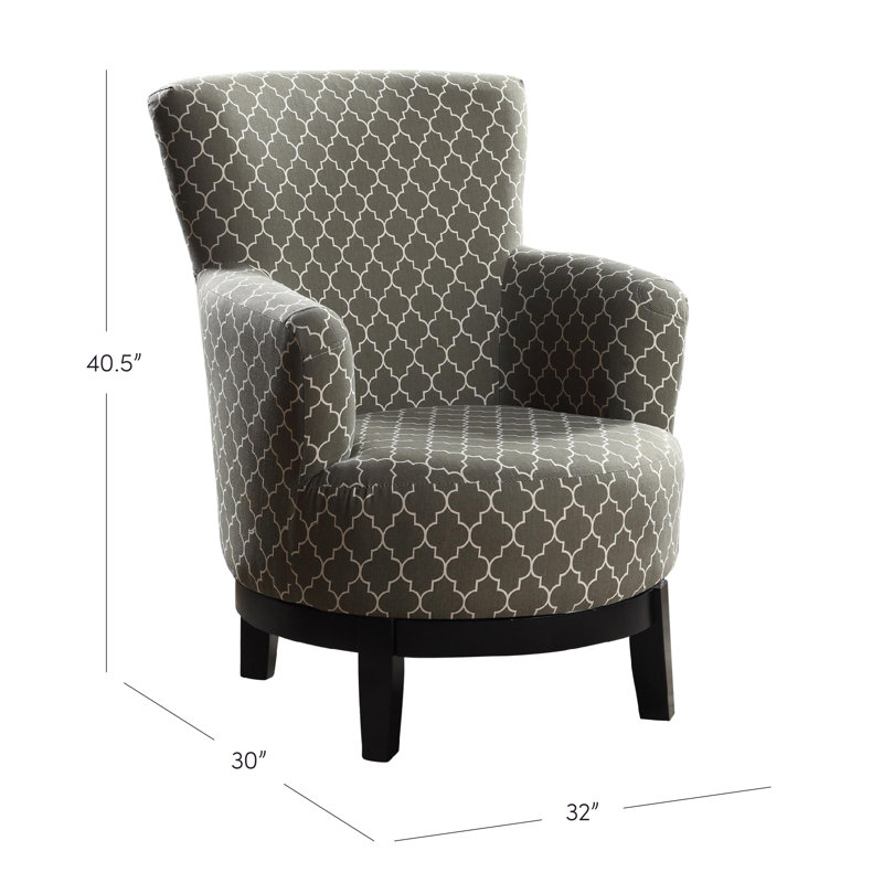 NathanielHome London Swivel Armchair & Reviews Wayfair