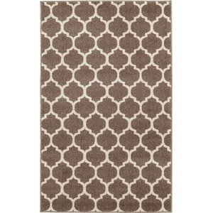 Emjay Light Brown Area Rug