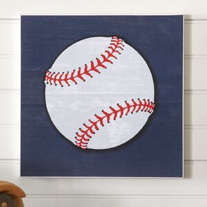 Baseball Sports Center Wall Art