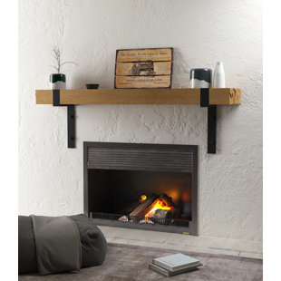 Fireplace Mantels You Ll Love Wayfair Ca Bartholomew Fireplace Shelf Mantel