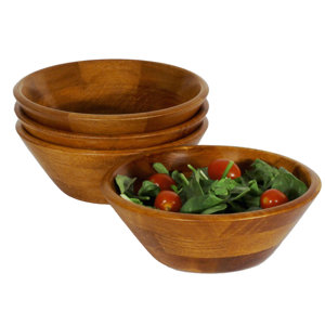 Penny Individual Salad Bowl Set (Set of 4)