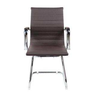 Modern Contemporary Office Guest Chair Allmodern Ferranti Vinyl Guest Chair