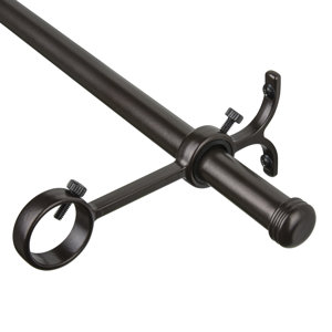 Layering Kit Double Curtain Rod & Hardware Set