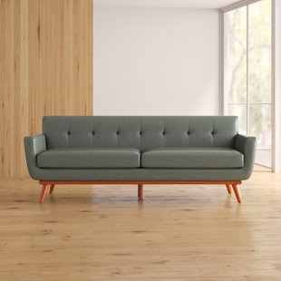 Extra Long Leather Sofa Wayfair Haskin Leather Sofa