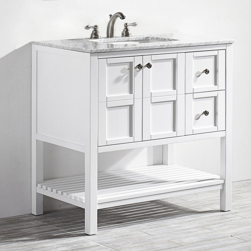 Caldwell 36" Single Bathroom Vanity Set & Reviews Birch Lane