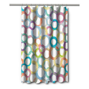 Modern Coiled Shower Curtain Modern Coiled Shower Curtain