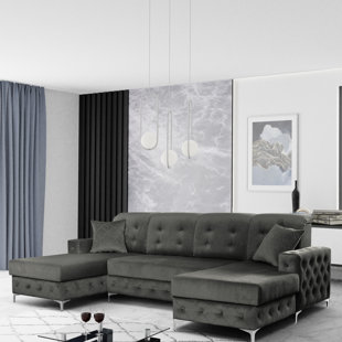 Luxury Sectional Sofas Wayfair Edgardo Sleeper Sectional