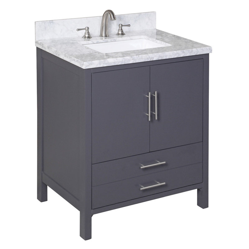 Kbc California 30 Single Bathroom Vanity Set Reviews Wayfair California 30 Single Bathroom Vanity Set