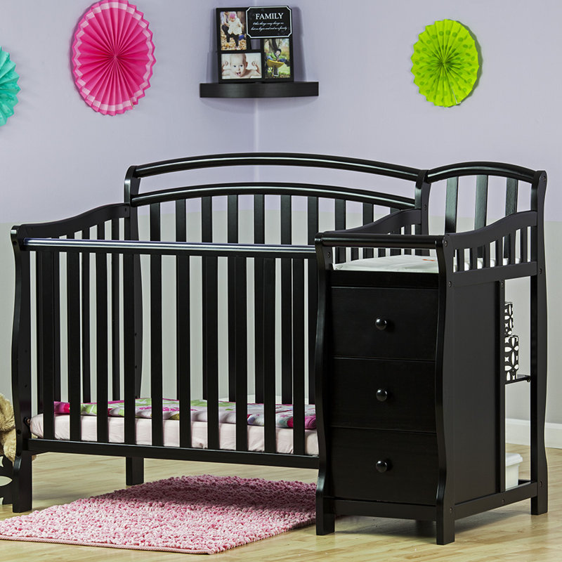 Dream On Me Caso 3in1 Convertible Mini Crib & Reviews Wayfair