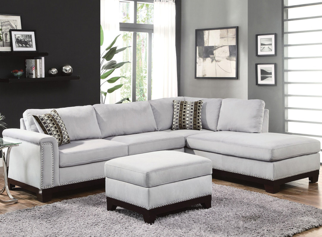 Infini Furnishings Reversible Sectional & Reviews Wayfair