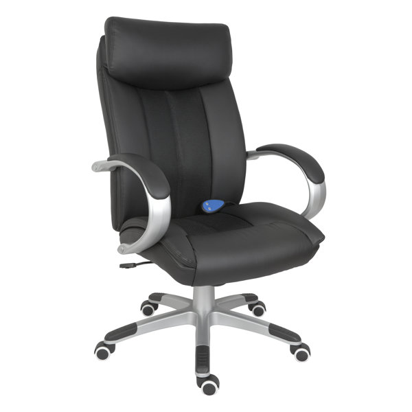 Home Haus High Back Executive Chair With Lumbar Support Reviews Home Haus High Back Executive Chair With Lumbar Support Reviews Wayfair Co Uk
