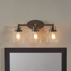 Panorama Point Heirloom Bronze 3-Light Vanity Light