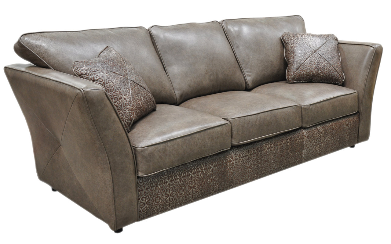 Omnia Leather Manhattan Sofa Reviews Wayfair Manhattan Leather Sofa