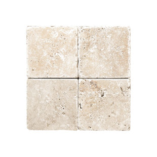 Rustic Backsplash Tile Wayfair Rustic 0 38 X 6 Travertine Field Tile In Ivory