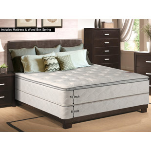 King Mattress Box Spring Set Wayfair 10 Firm Innerspring Mattress With Box Spring