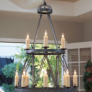 Lakeshore 12-Light Candle-Style Chandelier