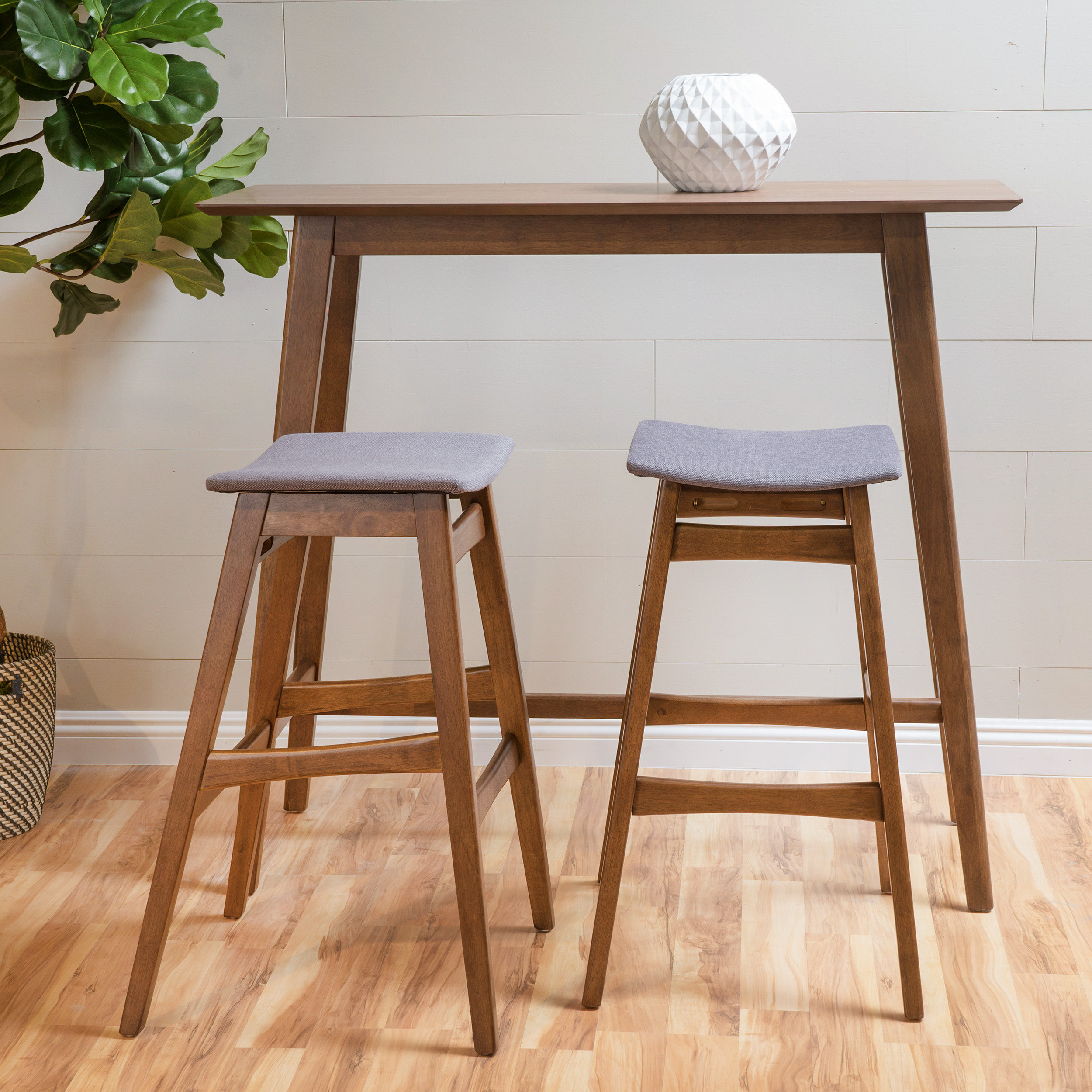 Langley Street Fletcher 3 Piece Pub Table Set & Reviews | Wayfair Langley Street Fletcher 3 Piece Pub Table Set & Reviews | Wayfair