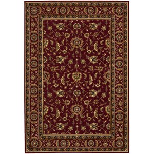Decatur Red/Yellow Area Rug