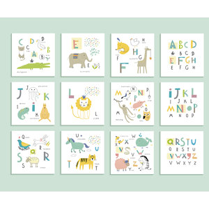 Animal Alphabet 8' x 118