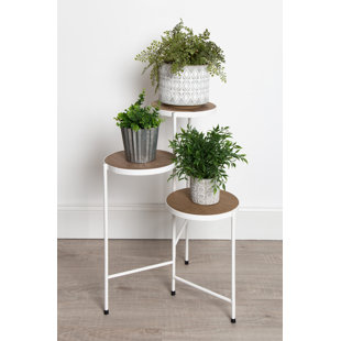 White Plant Stands Tables You Ll Love Wayfair Quickview