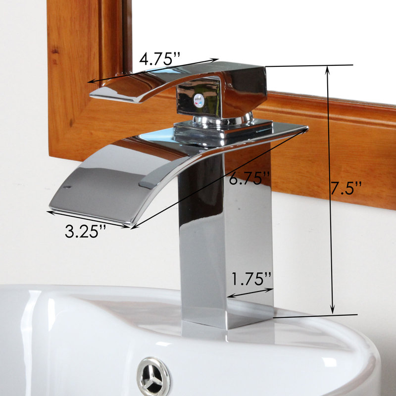 Elite Bathroom Waterfall Faucet & Reviews Wayfair