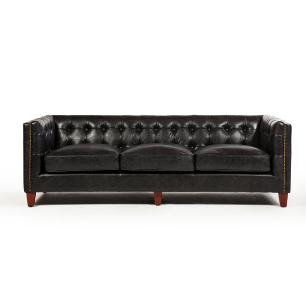 3 Seater Leather Sofa Wayfair