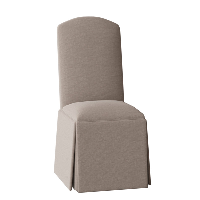 Lamoille Traditional Skirted Upholstered Dining Chair