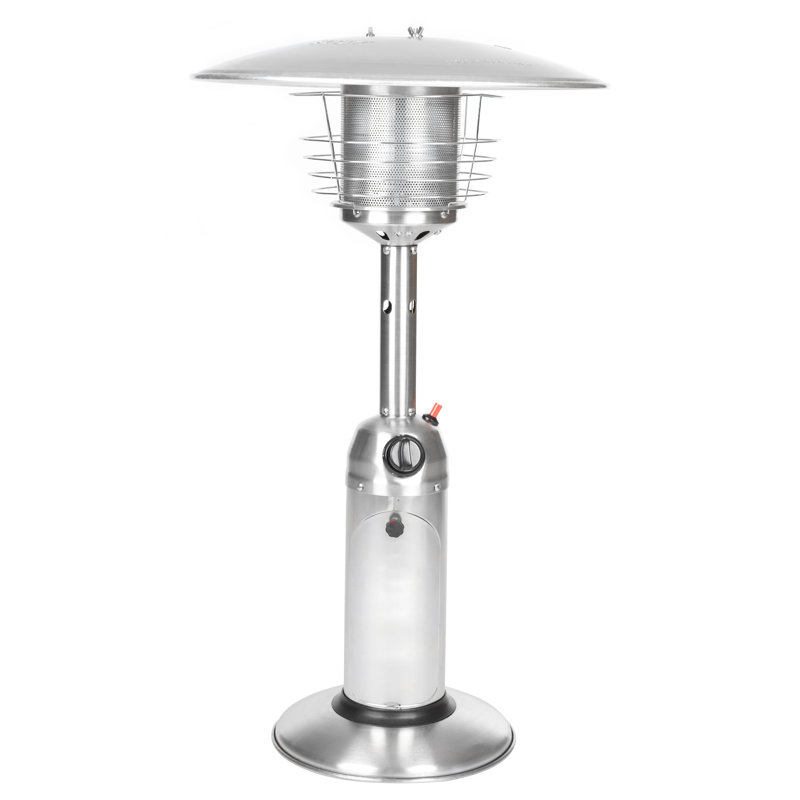 Fire Sense 10 000 Btu Propane Tabletop Patio Heater Reviews Wayfair 10 000 Btu Propane Tabletop Patio Heater