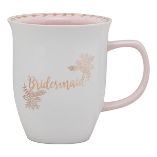 Wedding Coffee Cups You Ll Love Wayfair Ibarra Bridesmaid Coffee Mug