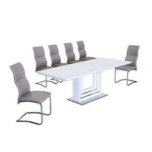 Erweiterbarer Säulentisch Leon von Trends Interiors