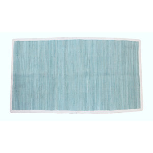 Cordero Hand-Woven Cotton Seaspray Area Rug