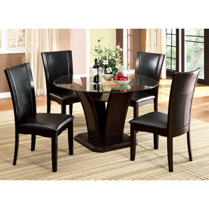 Upton 5 Piece Dining Set by Hokku Designs