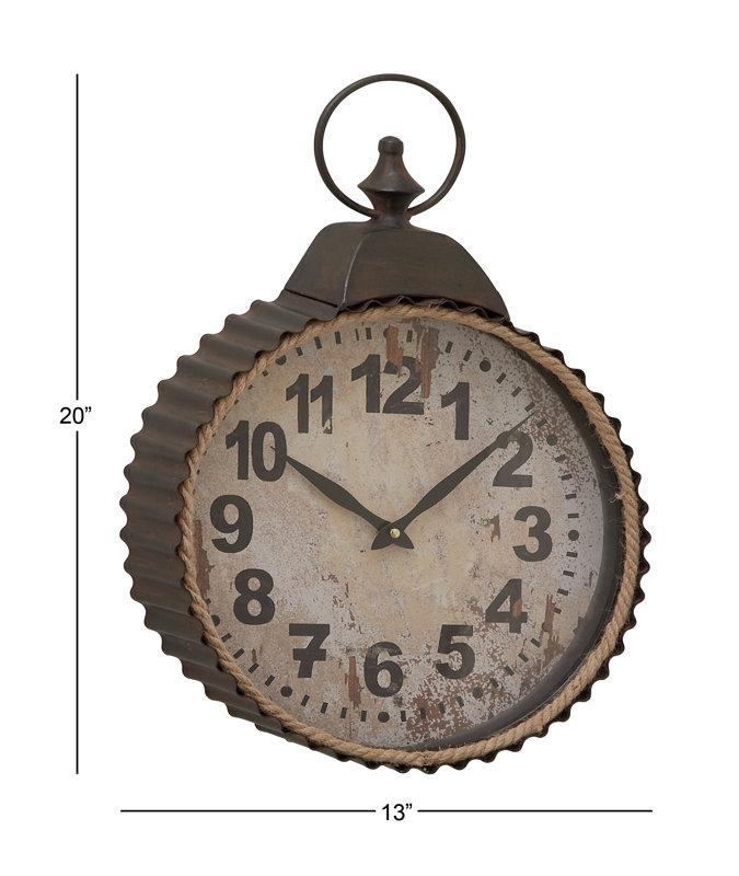 Rope Wall Clock & Reviews Birch Lane