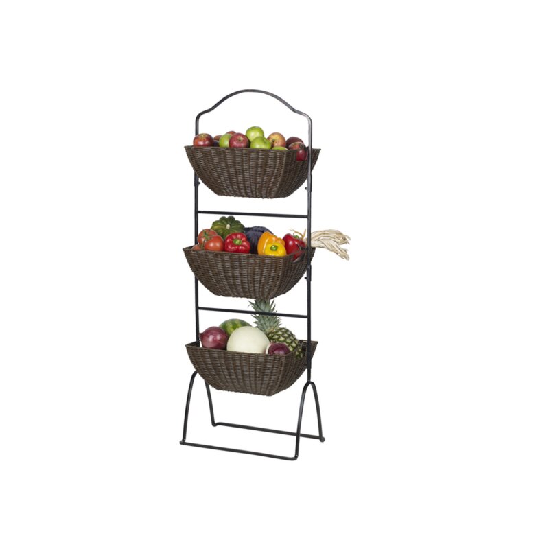 Gourmet Basics by Mikasa Brinley Market Metal Basket