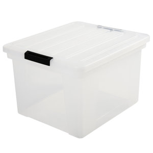 2-tlg. Aufbewahrungsbox File aus Kunststoff von ..
