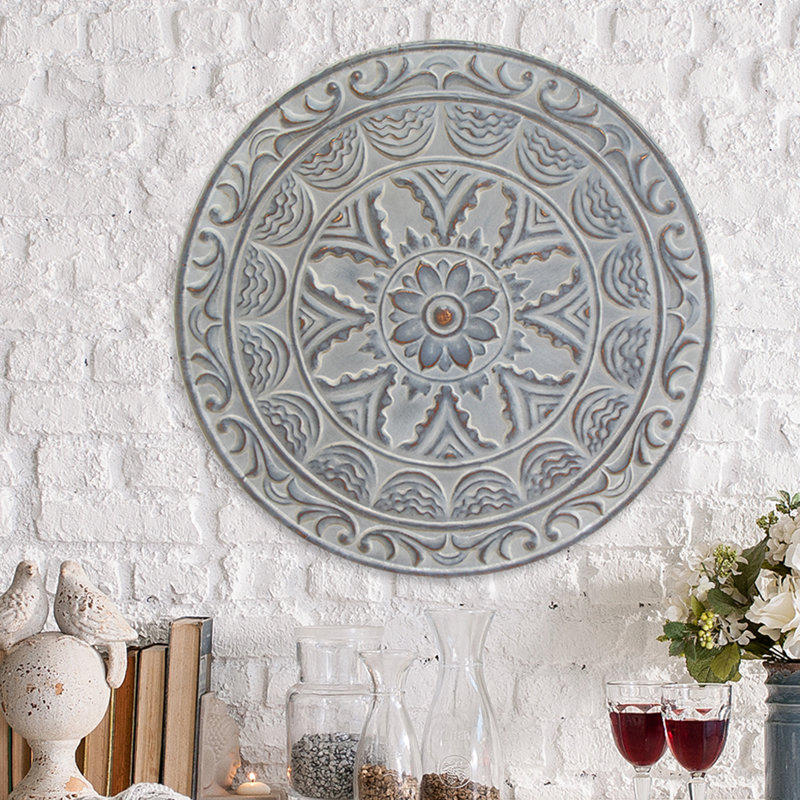 Stratton Home Decor Medallion Wall Décor Reviews Wayfair Medallion Wall Décor