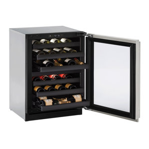 42 Bottle 3000 Series Dual Zone Built-in Wine Cellar by U-Line