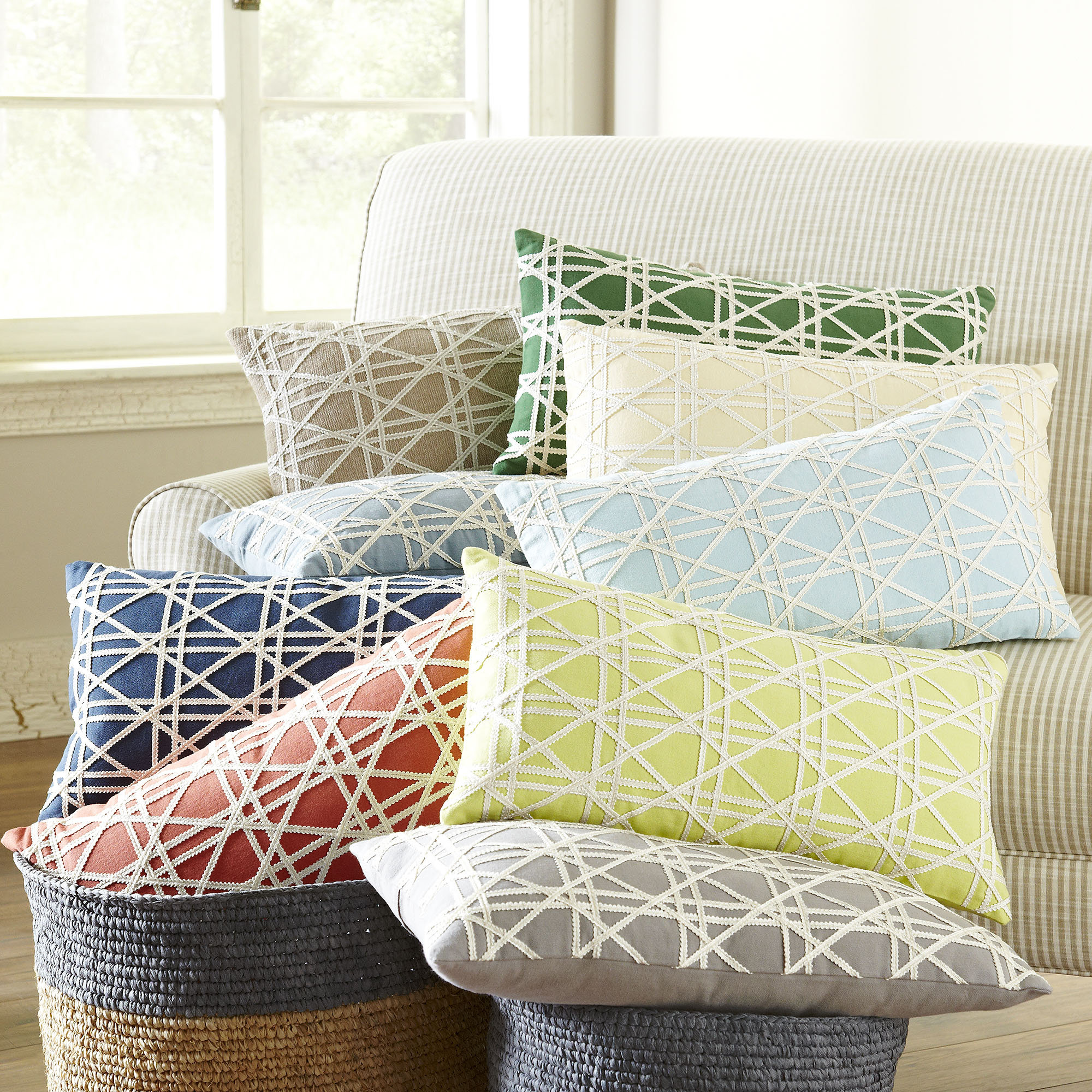 Birch Lane Heritage Nunzio Throw Pillow Reviews Wayfair