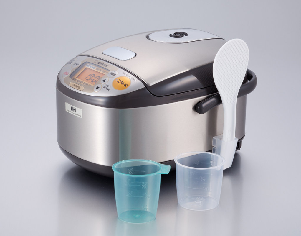 Zojirushi 3Cup Stainless Induction Heating System Rice Cooker and Warmer & Reviews Wayfair