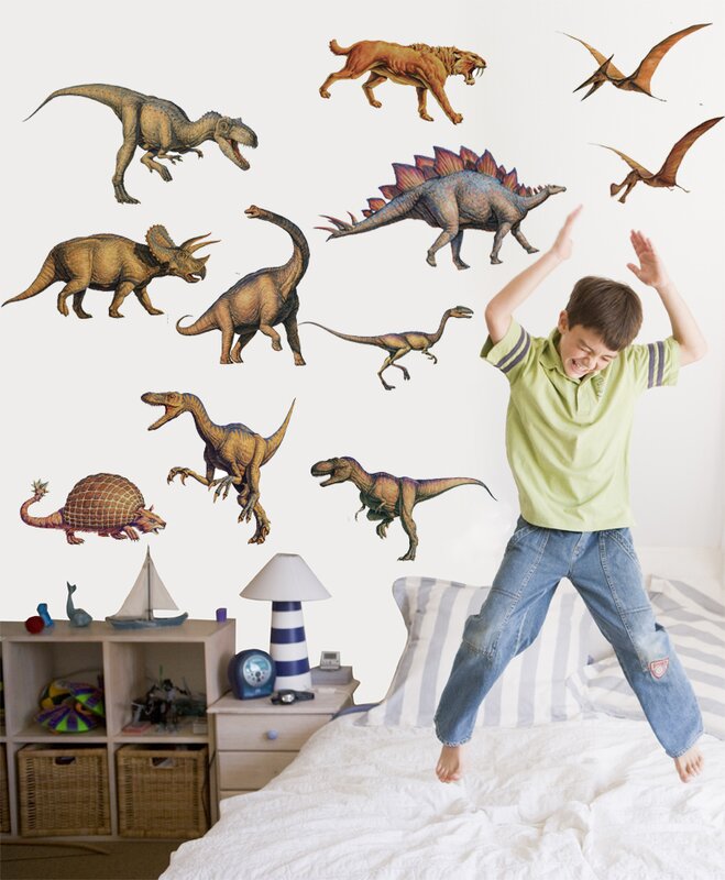 Wallhogs Lifelike Dinosaur Wall Decal & Reviews | Wayfair