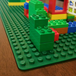 PlayScapes Portable Building Brick 2-Sided Play Mat
