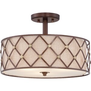 Eastlawn 3-Light Semi-Flush Mount