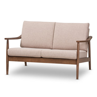 Modern Contemporary Retro Sofa And Loveseat Allmodern Kellner Mid Century Modern Loveseat