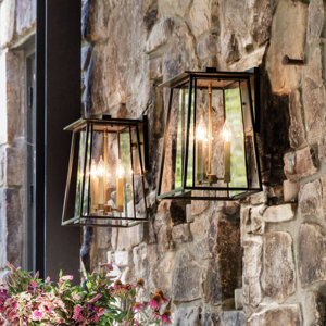 Walker 3-Light Outdoor Wall Lantern