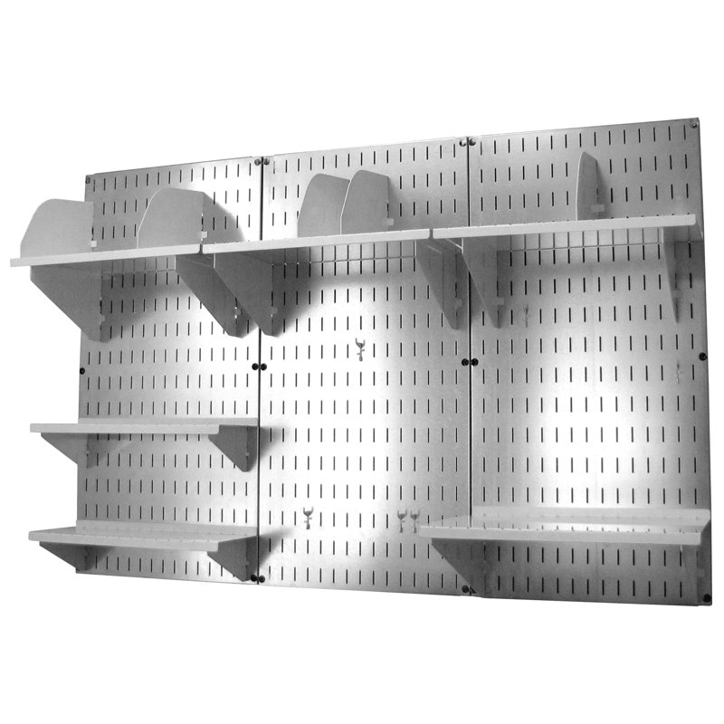 Wall Control 48" x 32" x 9" Office Wall Mount Desk Storage and Organization Kit & Reviews Wayfair