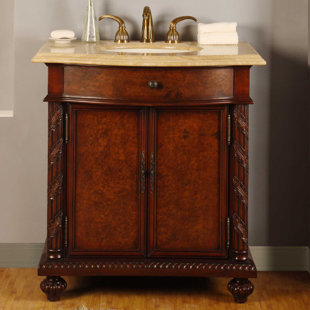 Low Profile Bathroom Vanity Wayfair 34 Single Bathroom Vanity Set