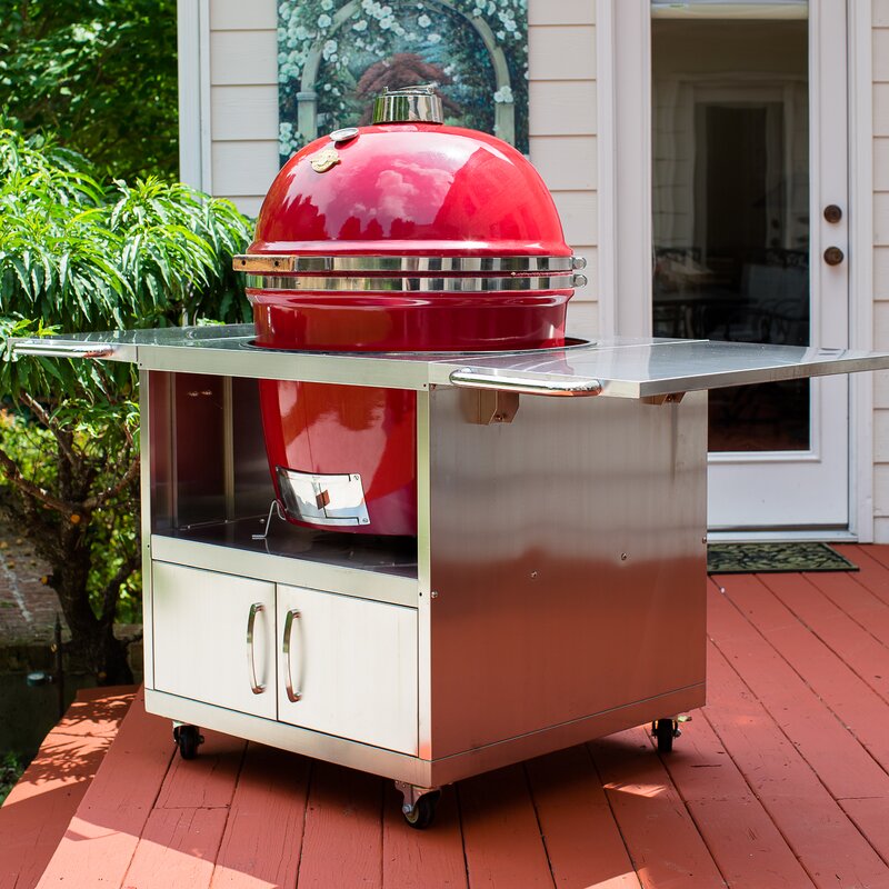 Grill Dome Stainless Steel Cart | Wayfair